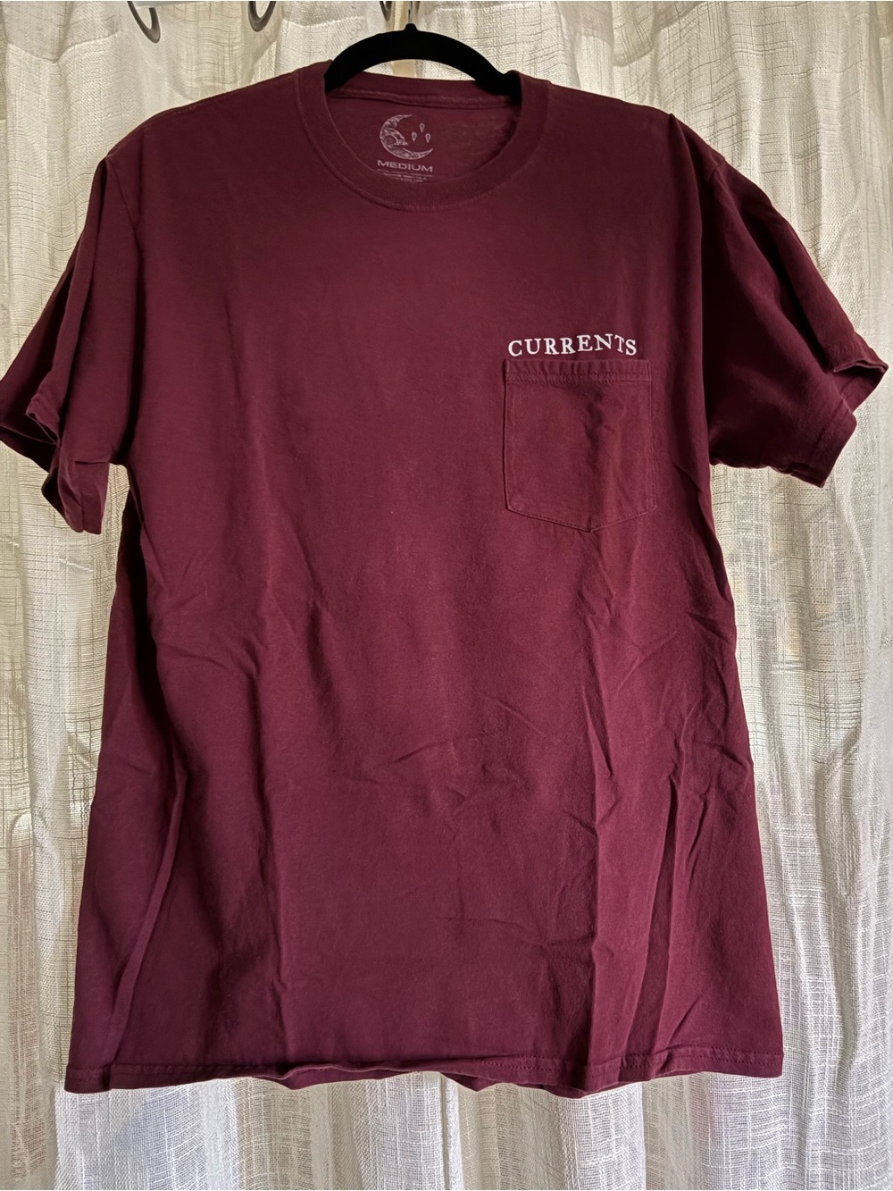 Currents Band  Pocket T-Shirt Size M